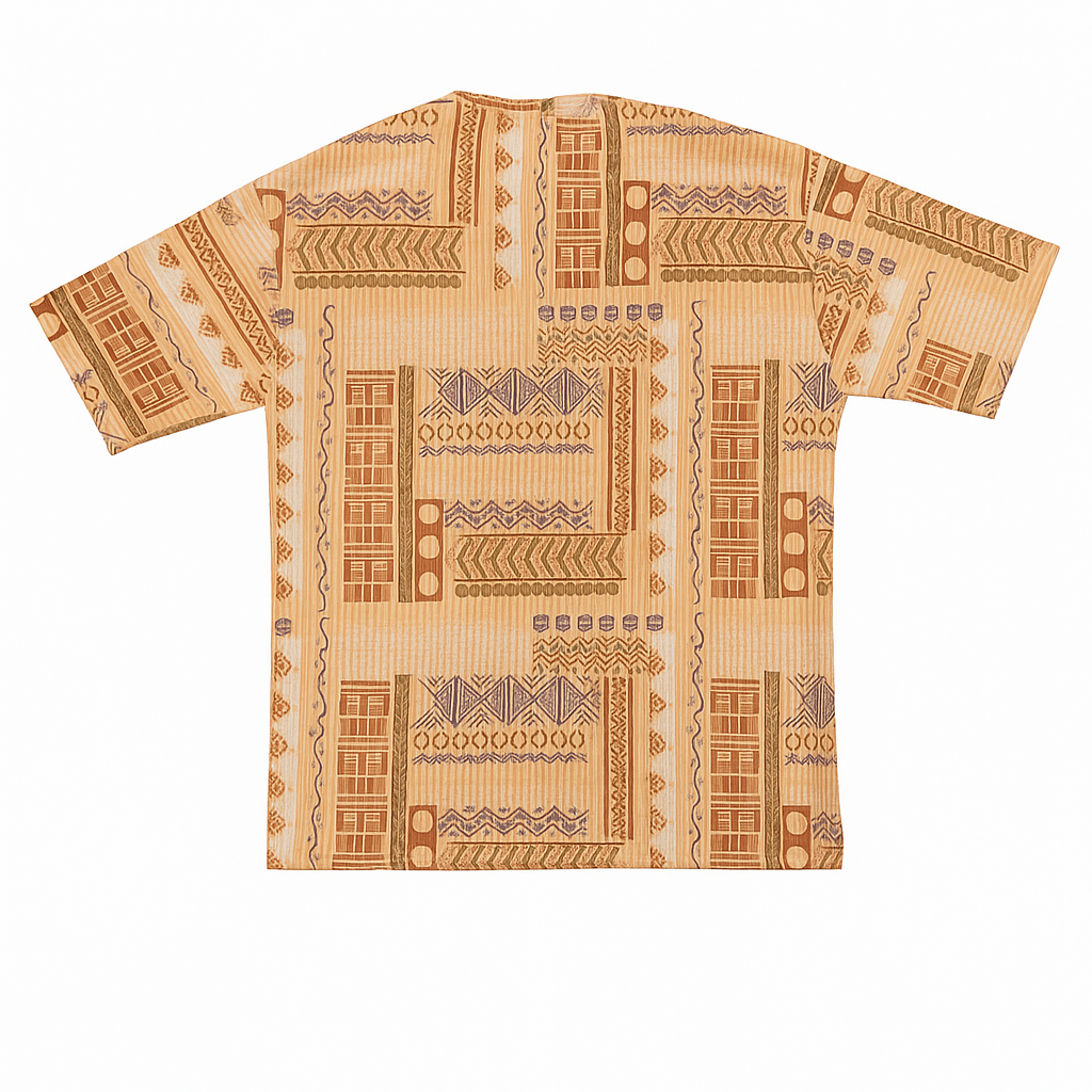 Retro Artisan Print T-shirt