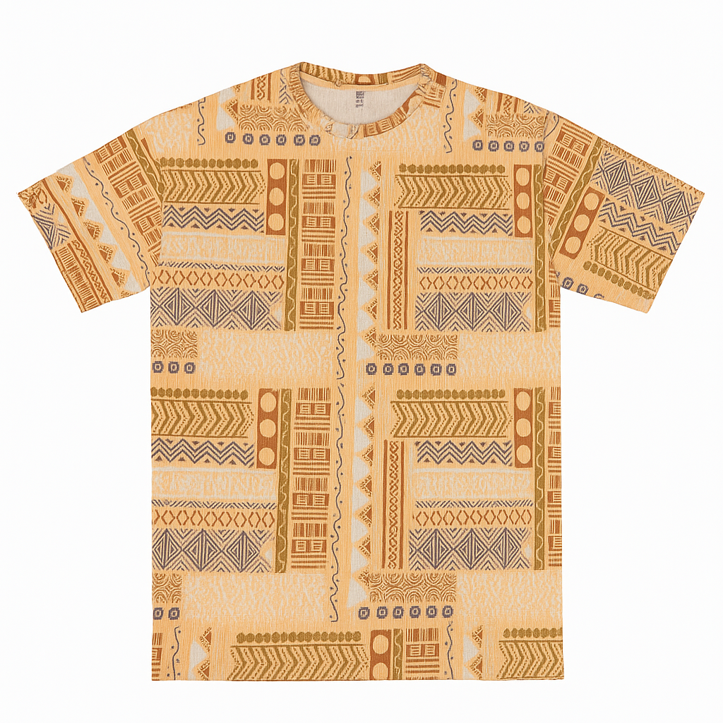 Retro Artisan Print T-shirt